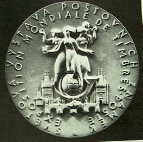 Výstavní medaile Praga 88 - avers