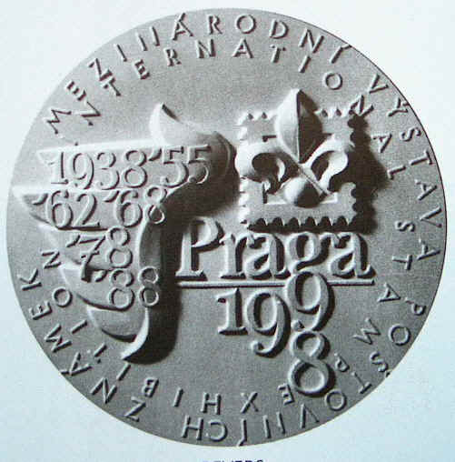 Vstavn medaile - avers (autor medaile Z. Kolsk)